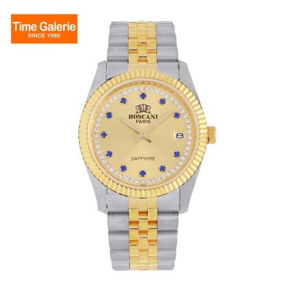 ROSCANI ROSW497728 Gold Dial Stainless Steel Strap Analog Women Watch ROSCANI ROSW497728 Gold Dial Stainless Steel Strap Analog Women Watch